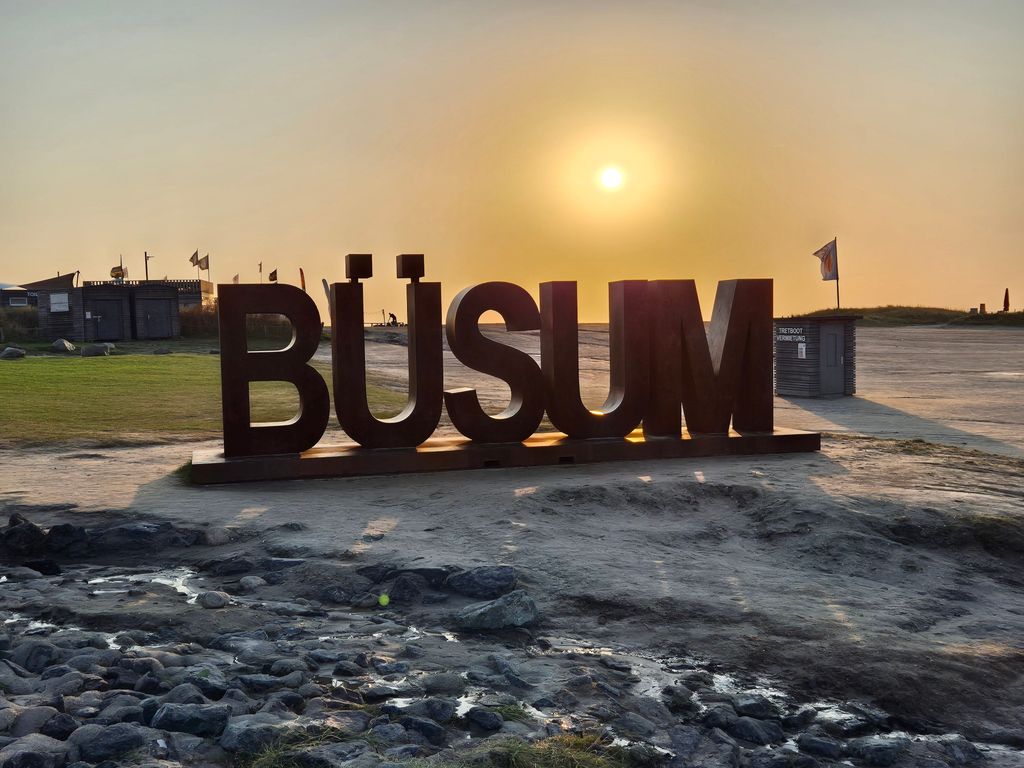 Strand Büsum Sonnenuntergang