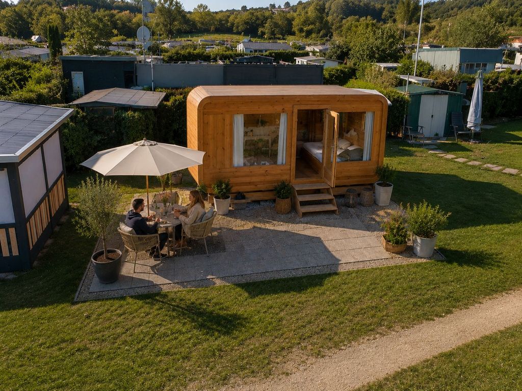 Camping Cube auf dem