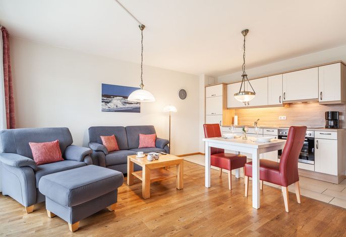 Wohnung 207 Meeresstrand, 51 qm, 2 Zimmer, max. 2 Personen