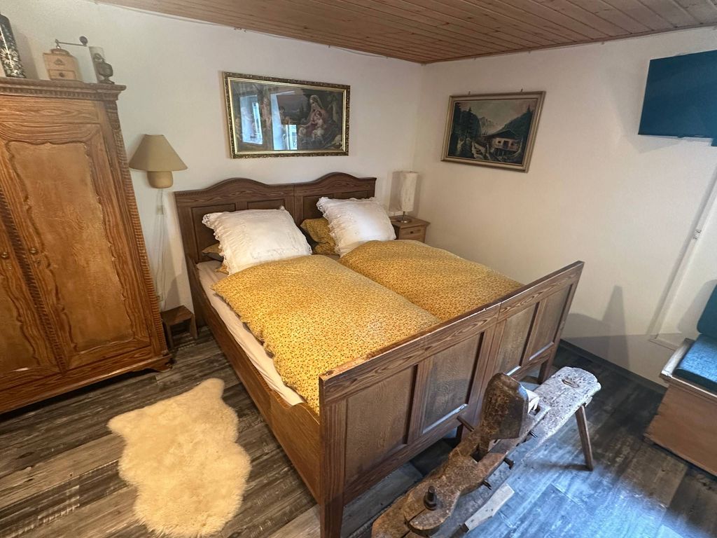 Historisches Bauernbett