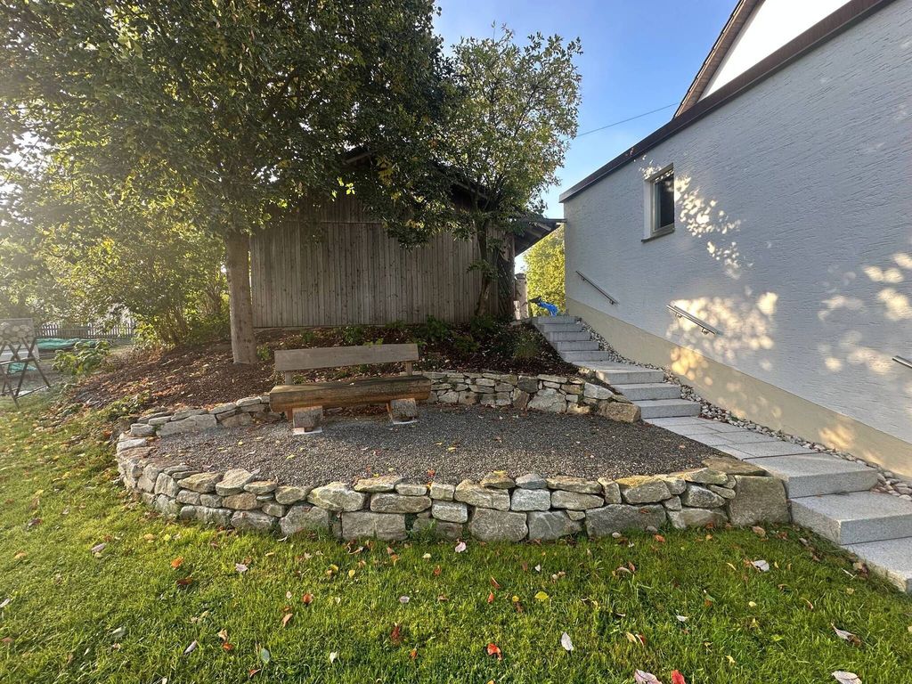 Sitzplatz im Garten