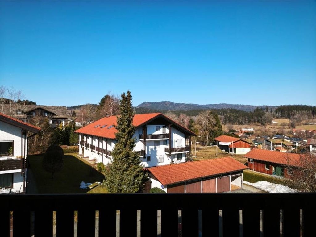 Blick vom Balkon