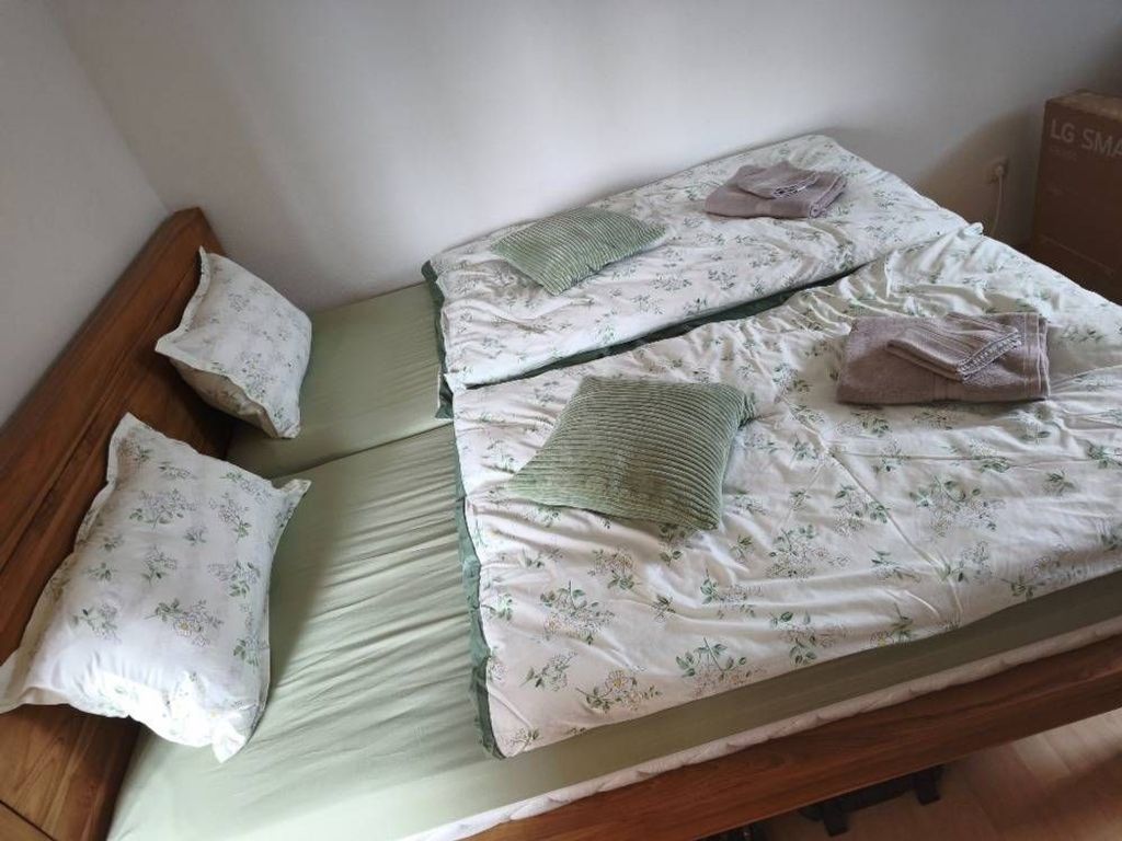 Schlafzimmer mit Doppelt