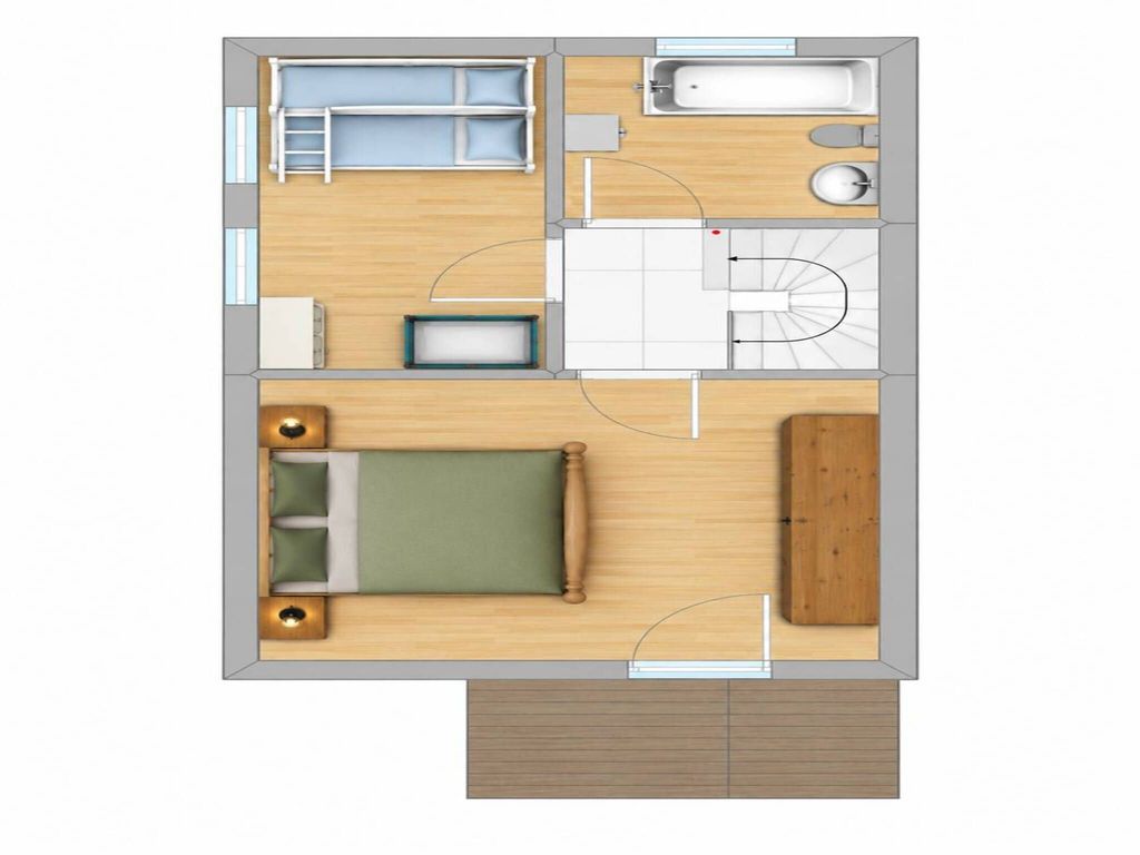 Ferienhaus Waldhaus A