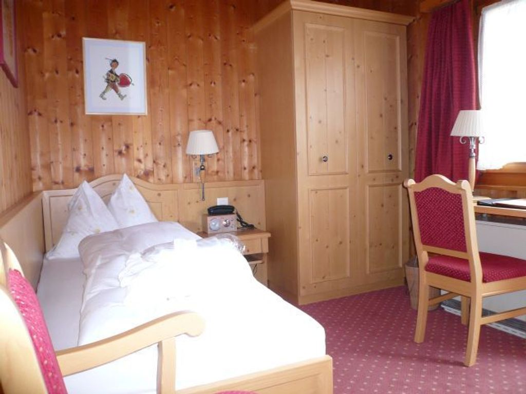 Einzelzimmer im Chalet Rosina