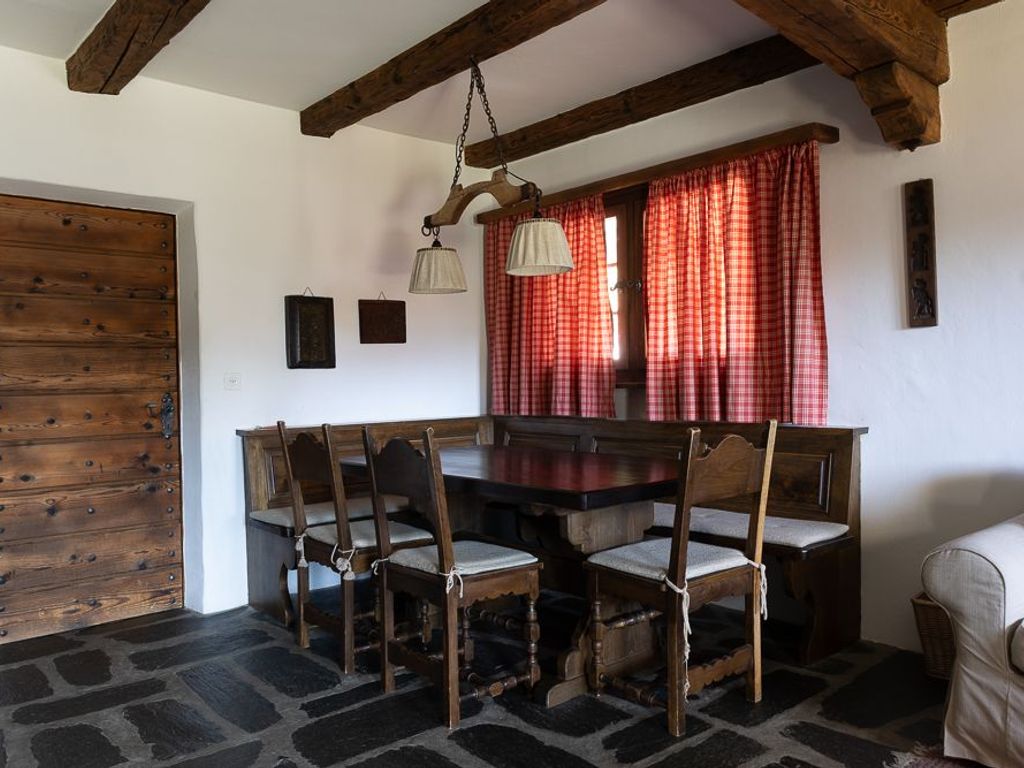 Essbereich im Wohnzimmer