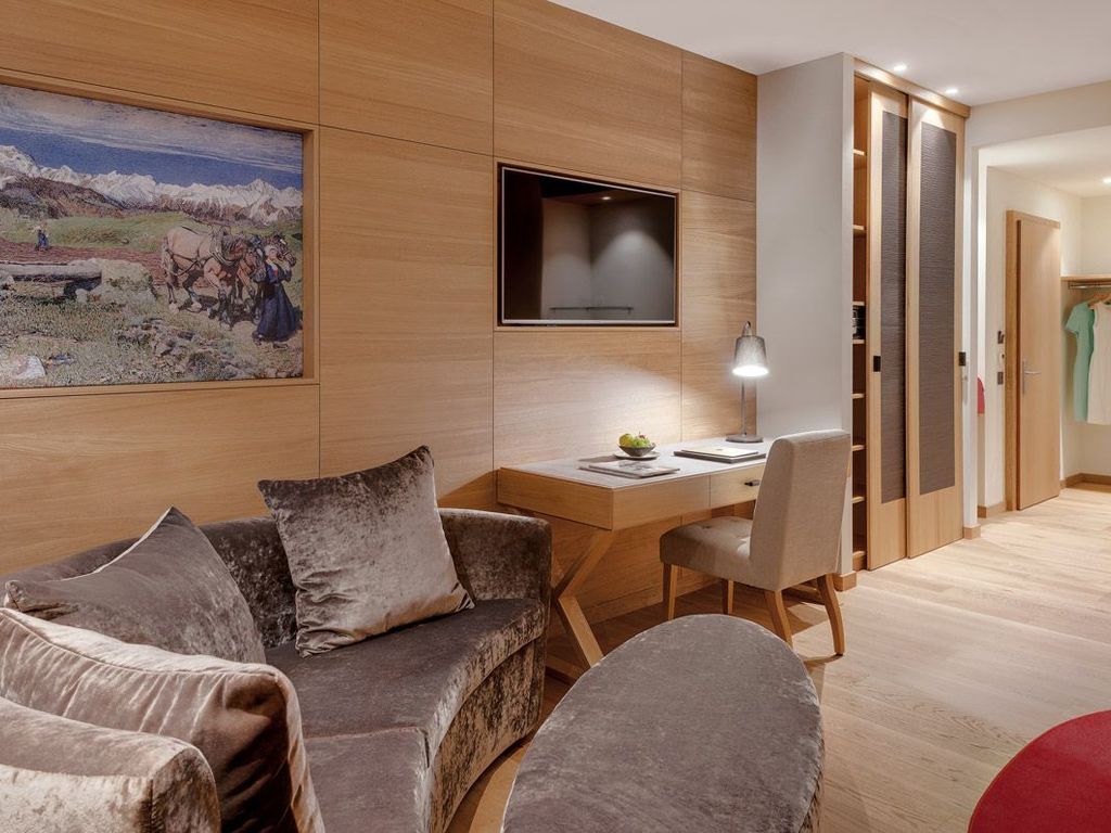 Deluxe Doppelzimmer Wohnbereich