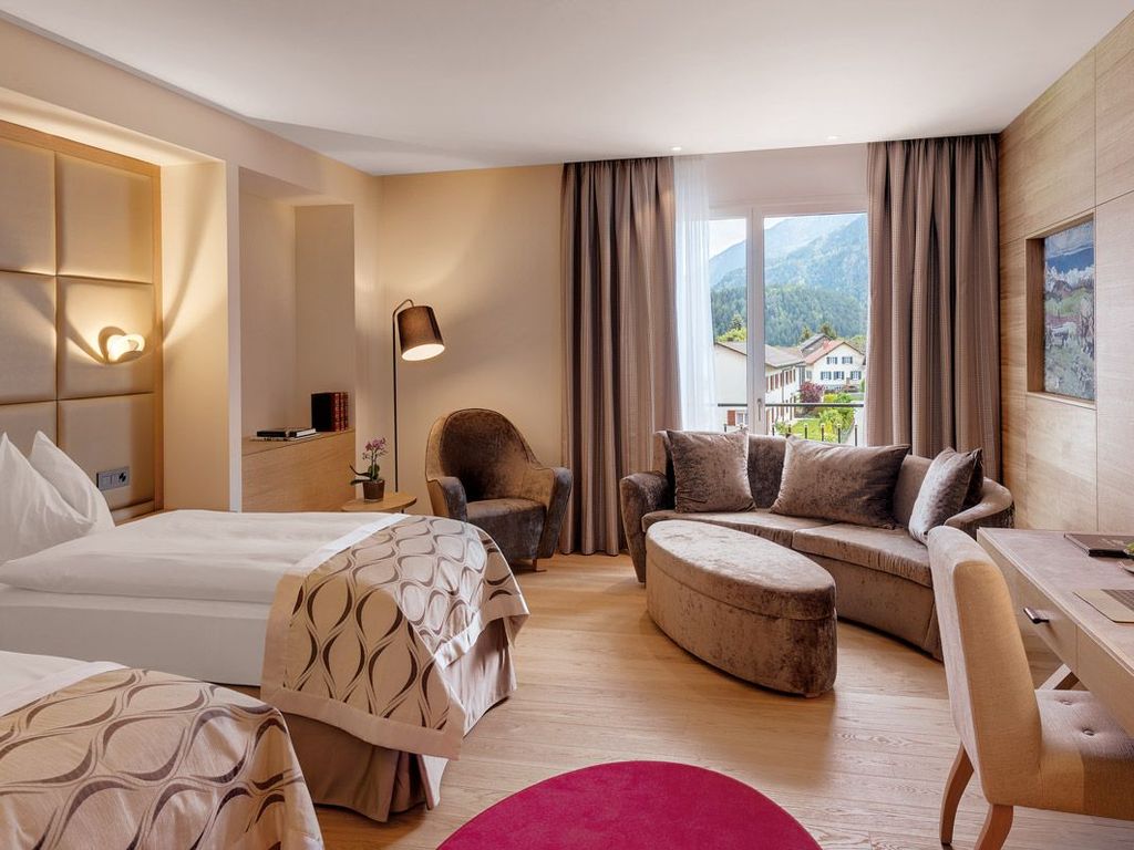 Deluxe Doppelzimmer Schlafbereich