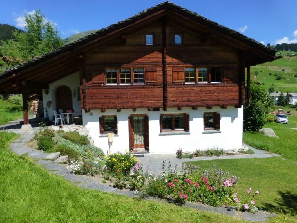 Casa Ravinatscha, Brigels, Aussenansicht