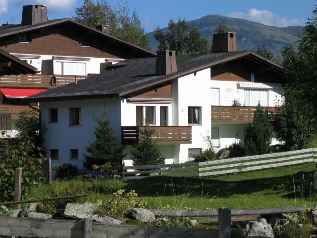 Casa Sogn Giacun, Brigels, Tacke, Aussenansicht