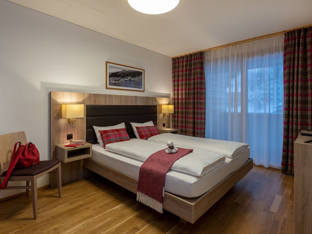 Pradas Resort, Brigels, Schlafzimmer (Beispiel)