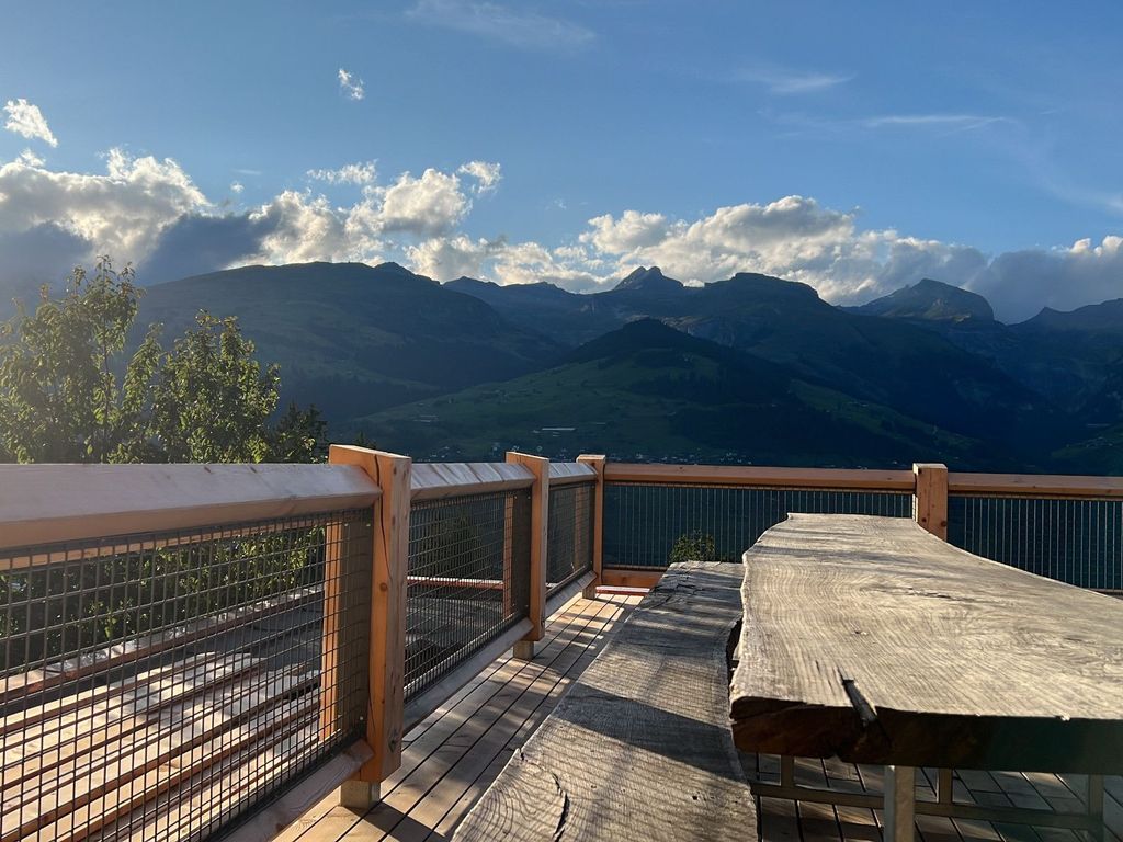 Ferienhaus Regan - Aussicht Sommer