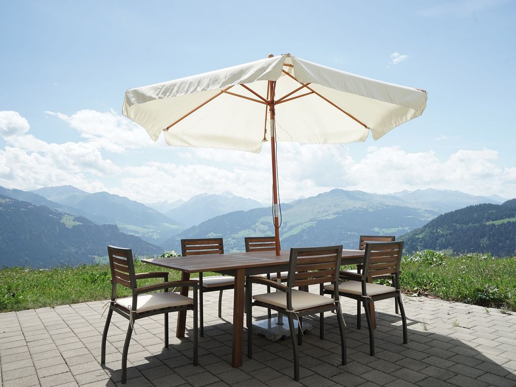 Ausblick von der Terrasse