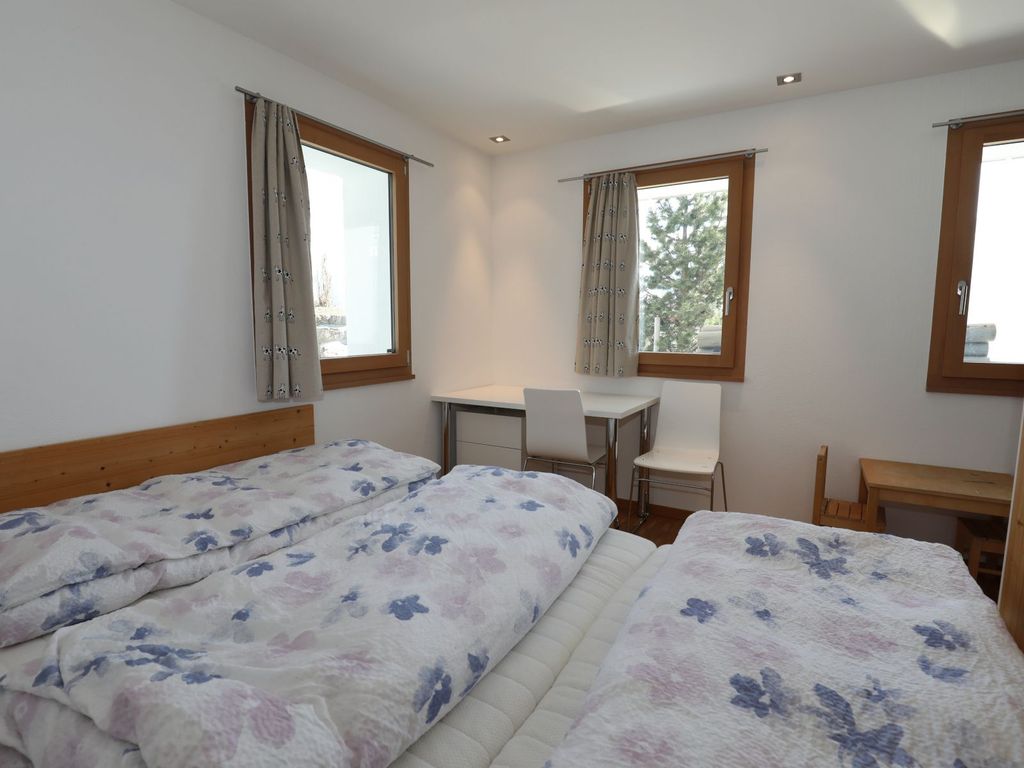 Ferienhaus Davos Munts - Schlafzimmer EG