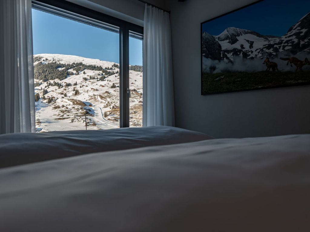 Ferienwohnung Tschuppina Schiess, Schlafzimmer