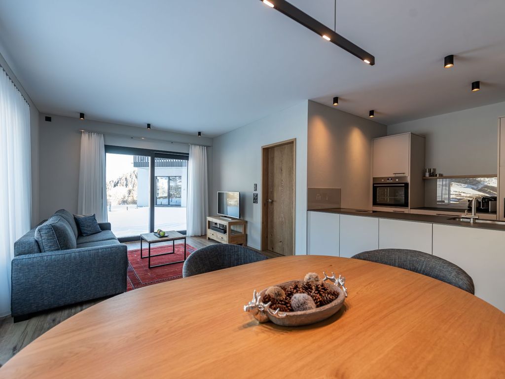 Ferienwohnung Tschuppina Schiess, Wohnzimmer