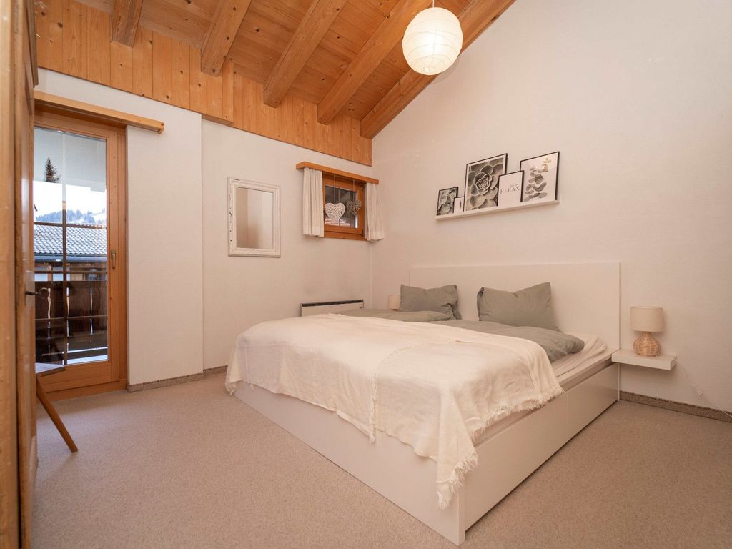 Ferienwohnung Cresta 54 - Schlafzimmer