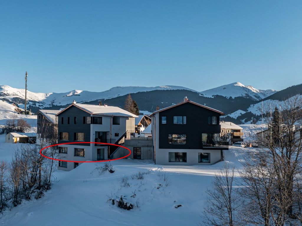 Ferienwohnung Marmarola Friberg - Aussenfoto Winter