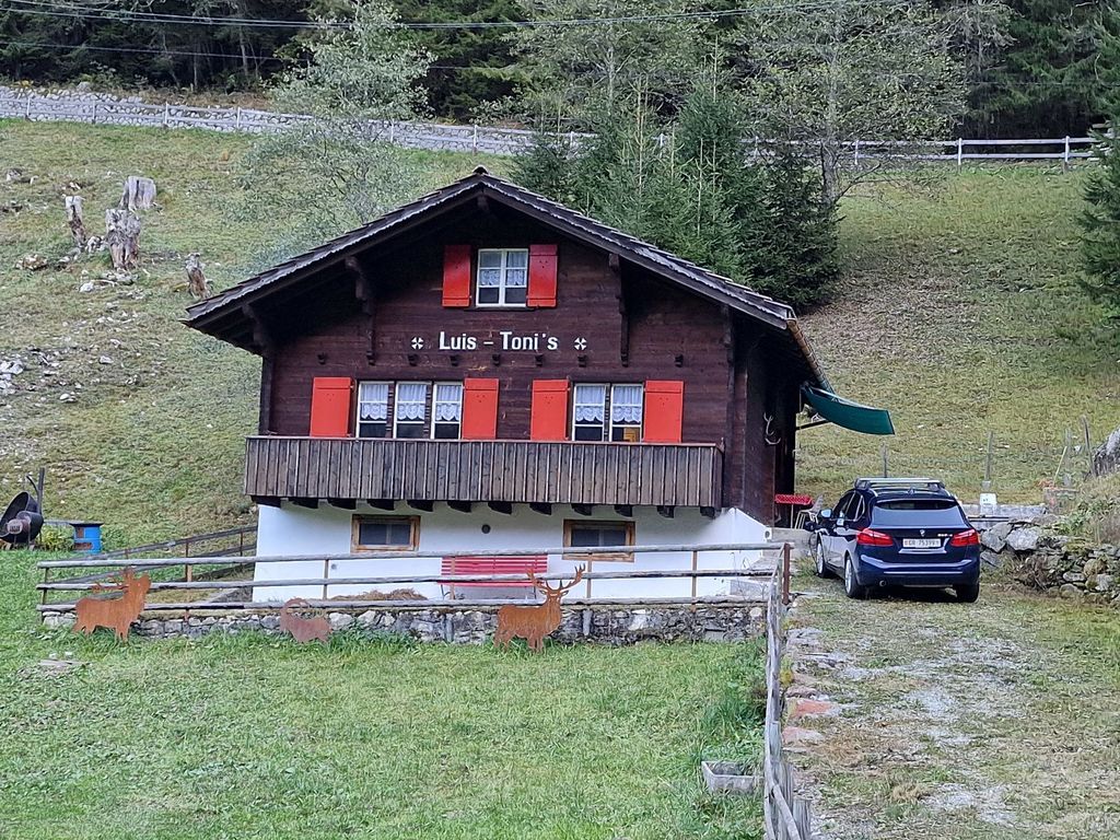 Berghaus Luis-Toni's, Aussenansicht Terrasse