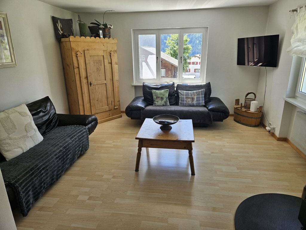 Ferienwohnung Bergblick Vigela / Wohnzimmer