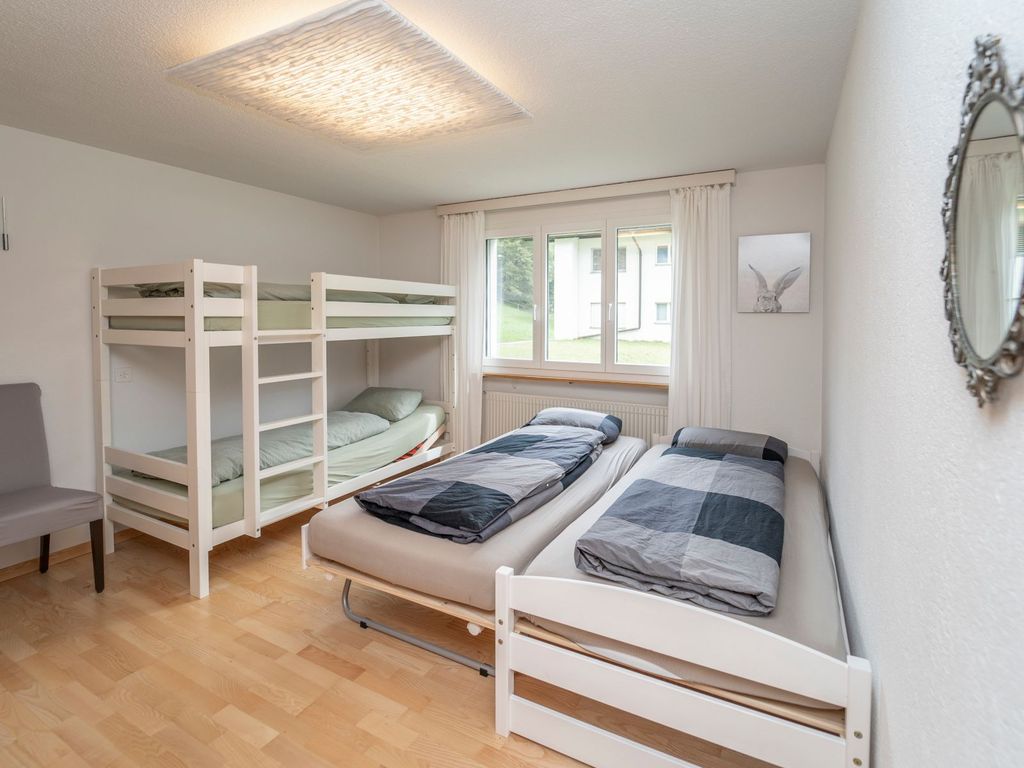 Ferienwohnung Casa Runaglias - Schlafzimmer