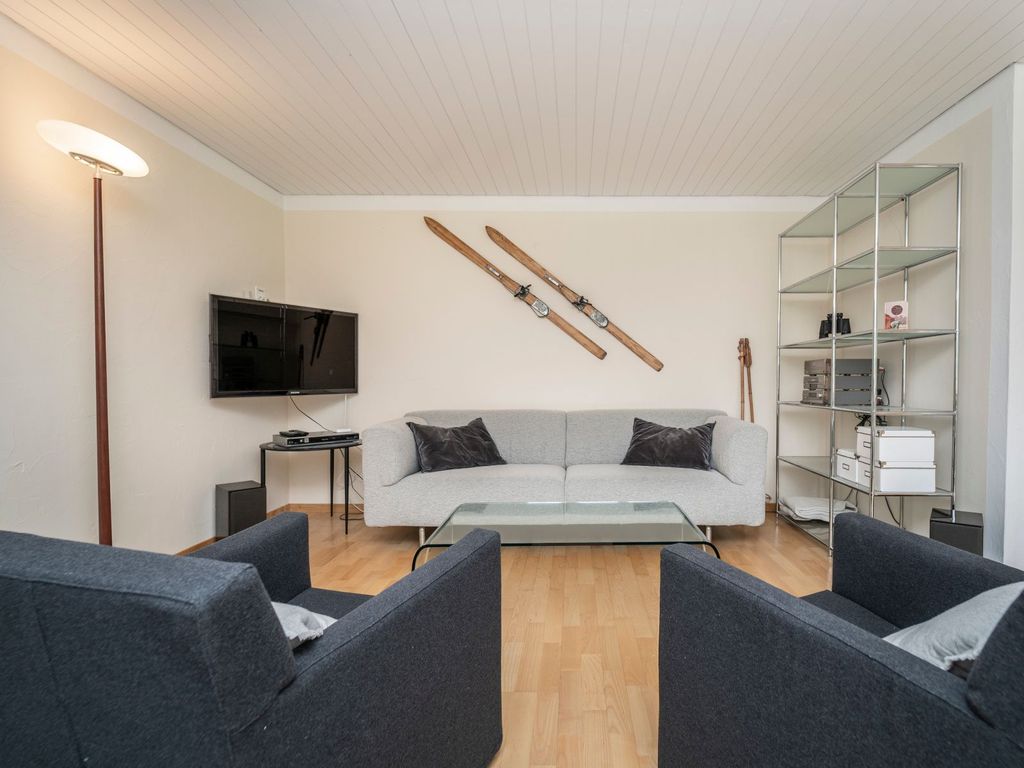 Ferienwohnung Casa Runaglias - Wohnzimmer