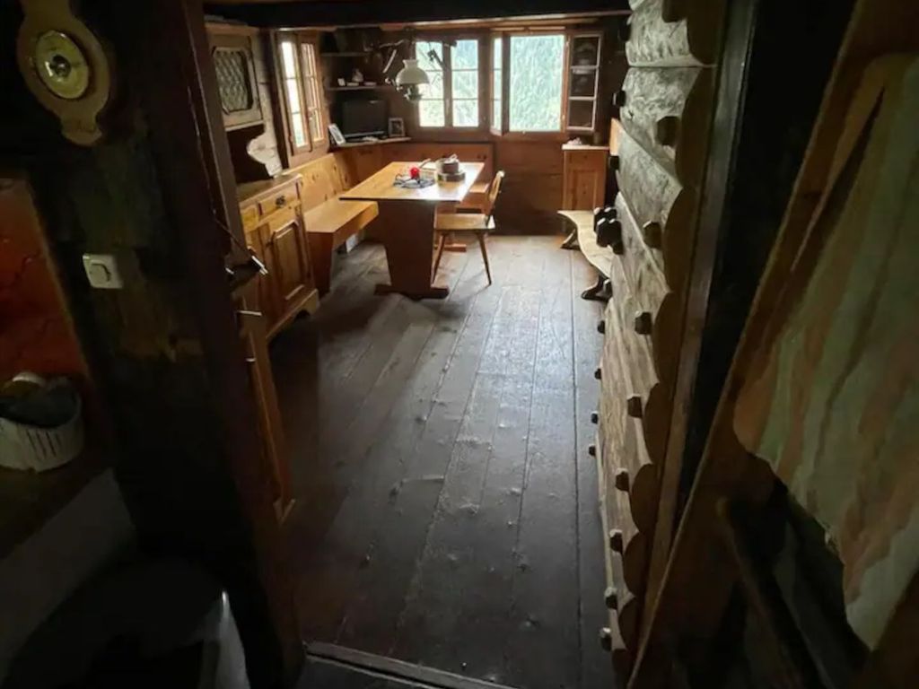 Maiensäss Refugi - Wohnzimmer