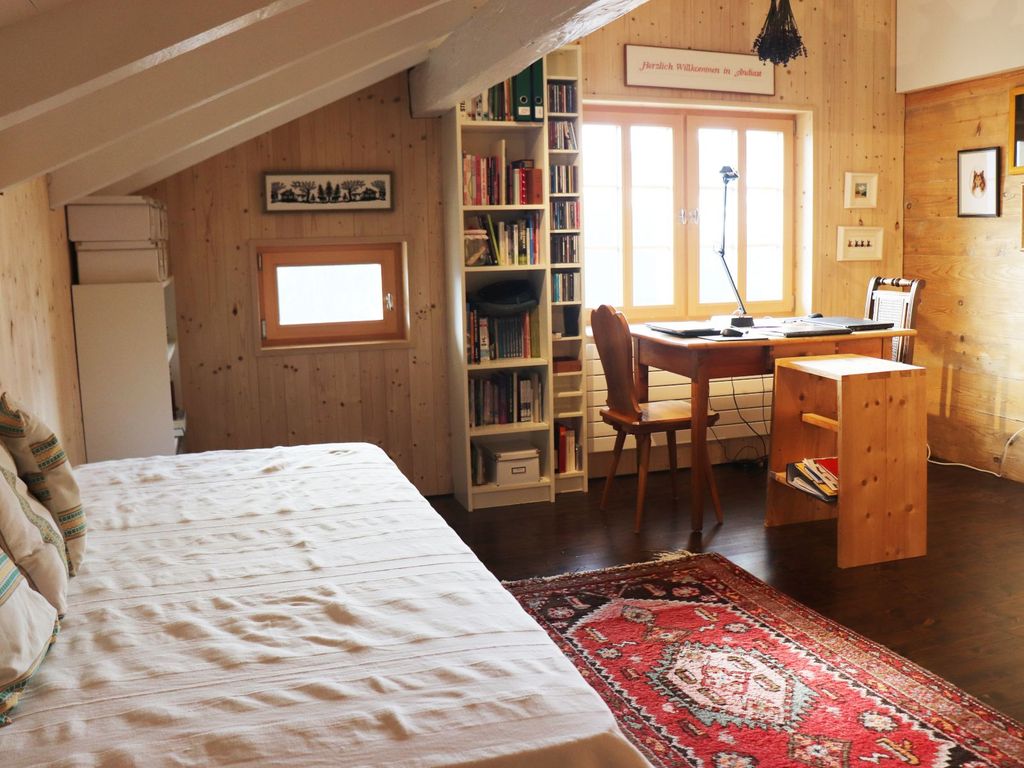Ferienwohnung Casa Igniv - Schlafzimmer