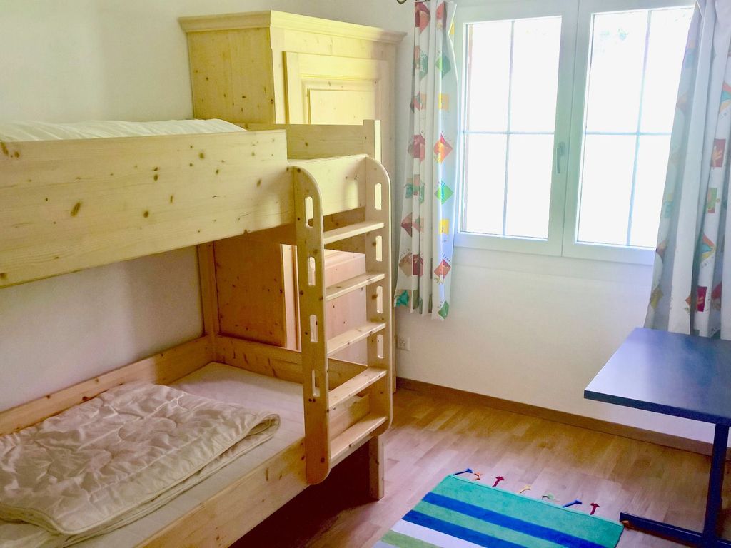Ferienwohnung Redisenza - Schlafzimmer mit Etagenbett