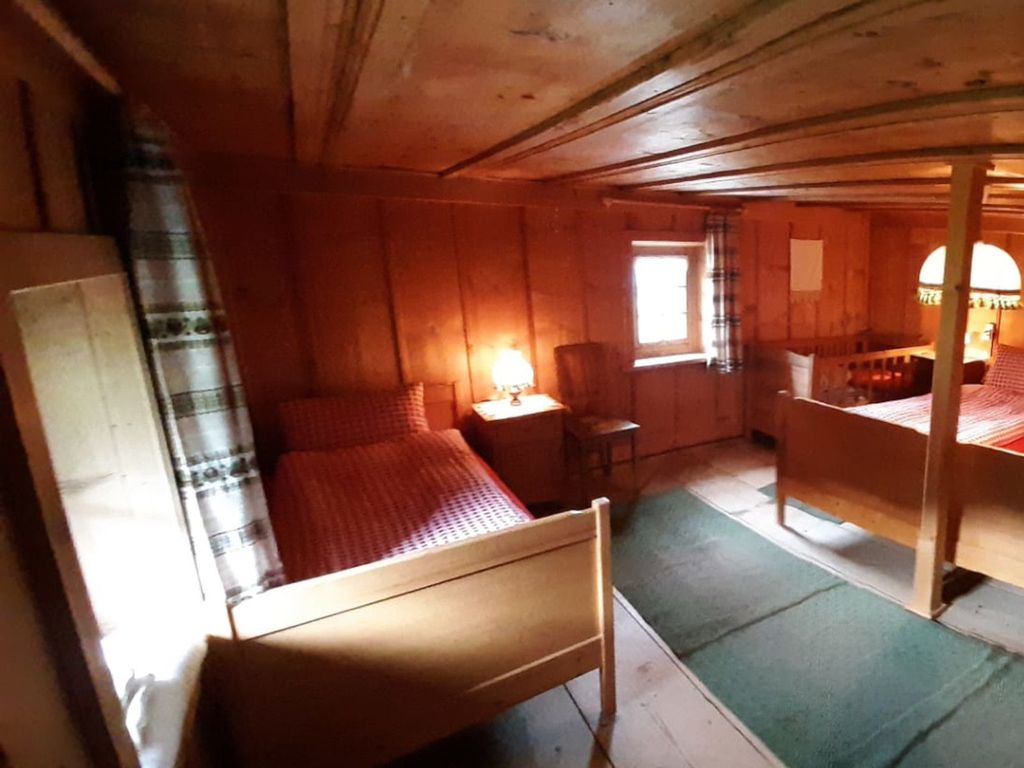 Ferienhaus Altes Walserhaus - Schlafzimmer OG