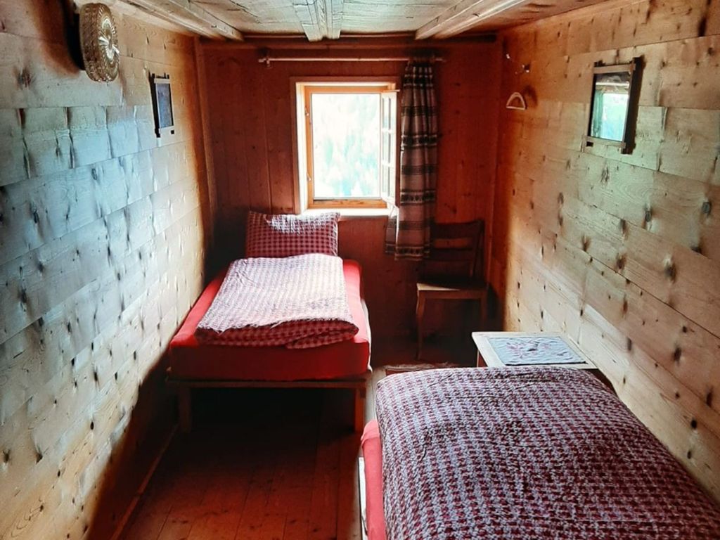 Ferienhaus Altes Walserhaus - Schlafzimmer