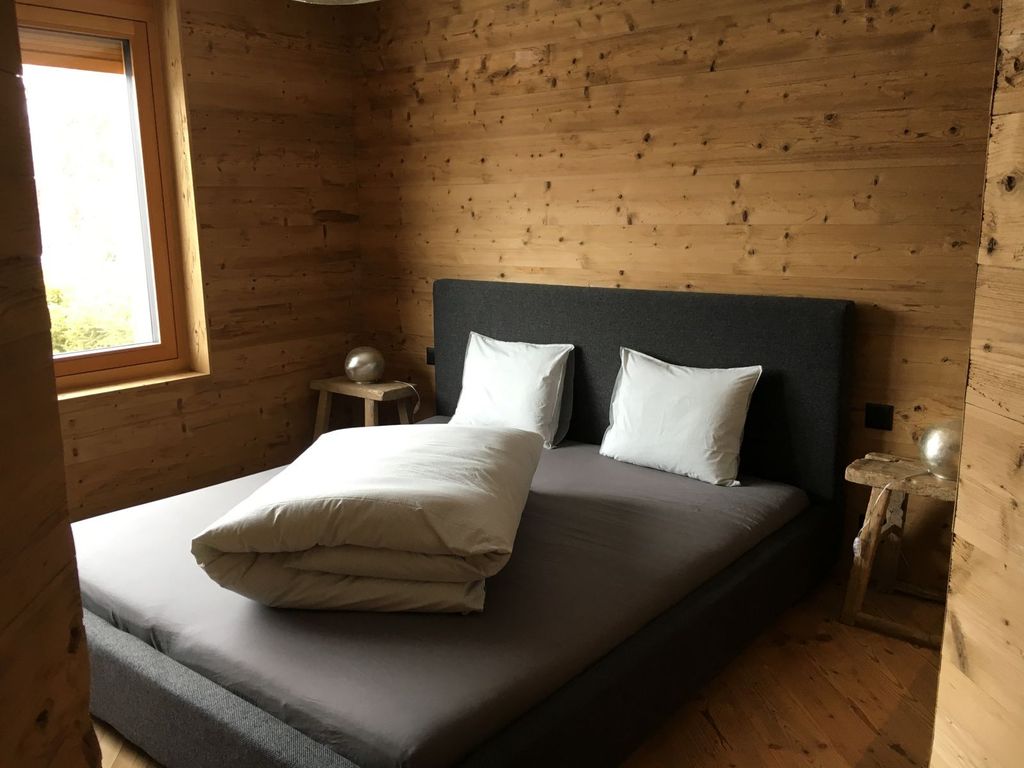 Ferienwohnung Bischu Valtiarm - Schlafzimmer