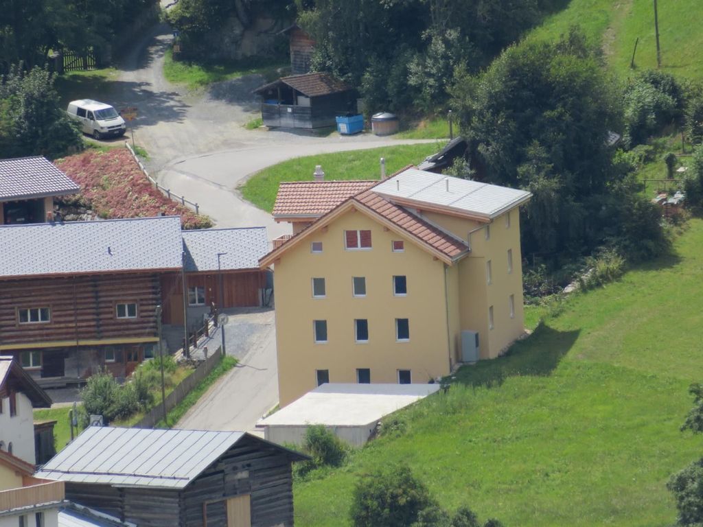 Ferienwohnung Guardaval - Ansicht Sommer