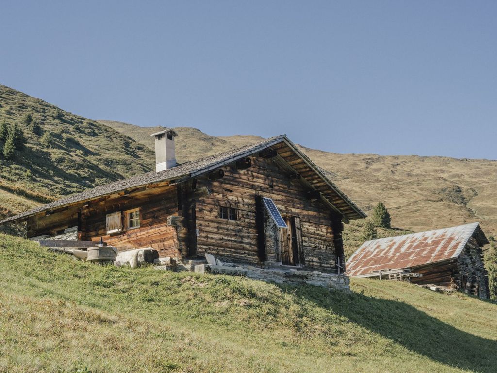 Maiensäss Bächer Hütte - Ansicht Sommer