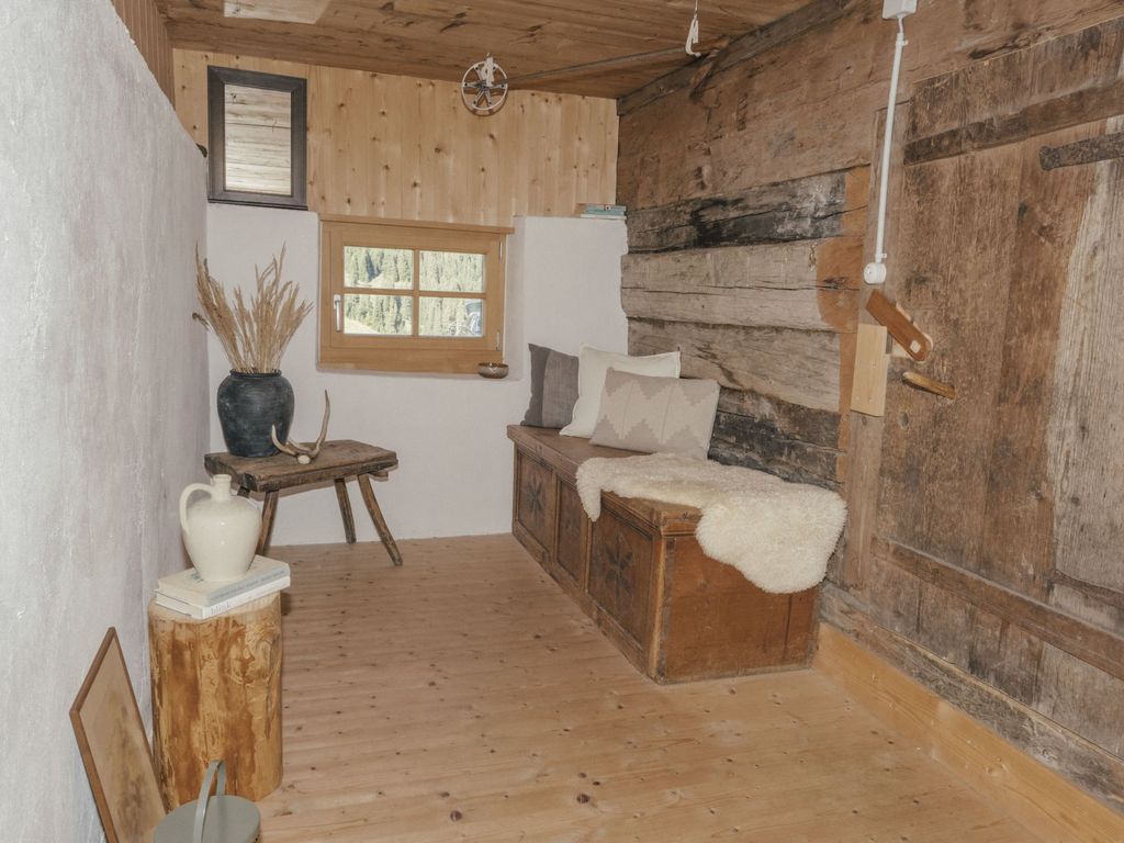 Maiensäss Bächer Hütte - Schlafzimmer