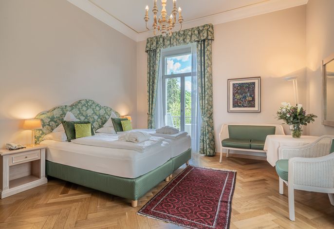 Doppelzimmer Deluxe mit Süd- oder Westbalkon