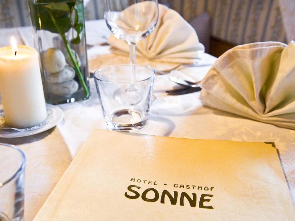 Essen im Hotel zur Sonne