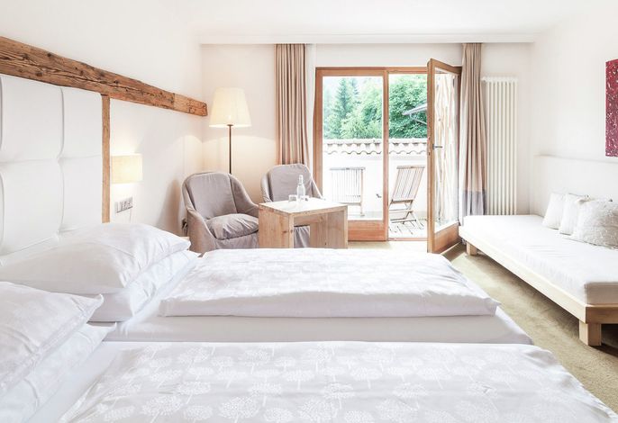 Scharten Zimmer mit Bergblick