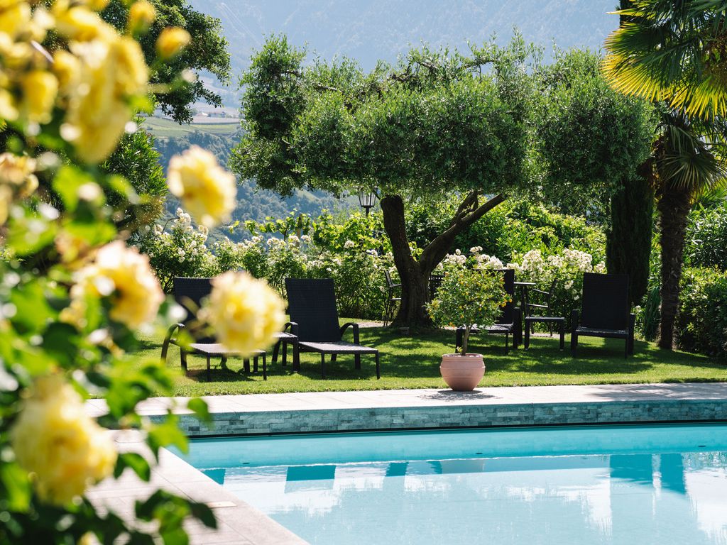 Pool mit Garten
