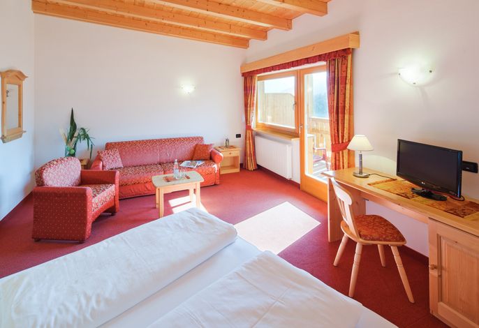 Junior Suite Pütia mit Balkon