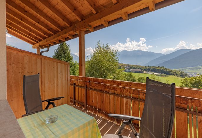 Panoramazimmer mit Südbalkon