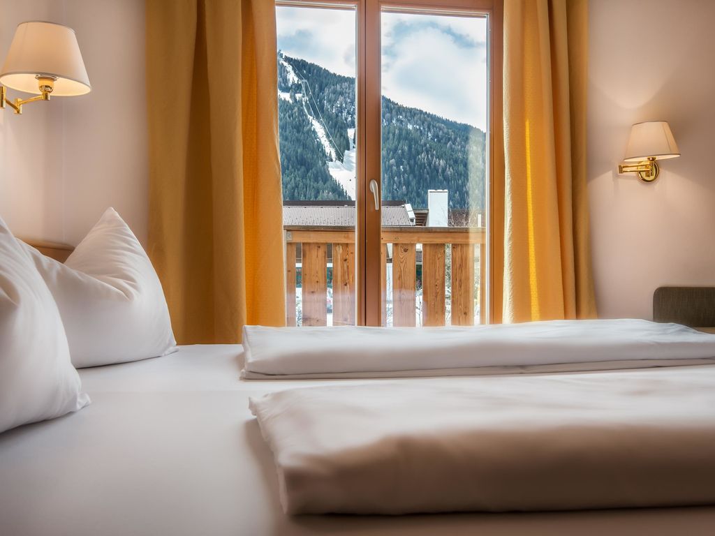 Zimmer mit Blick auf Piz La Villa