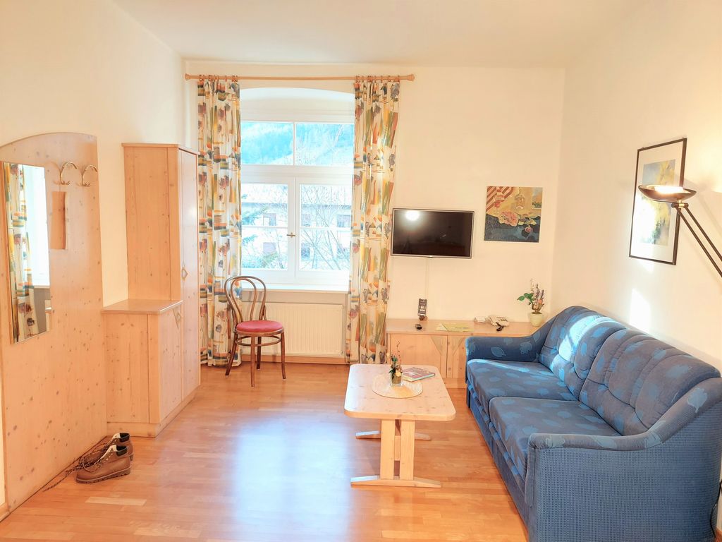 Appartment Sommerwind Wohnschlafraum mit Küchenecke