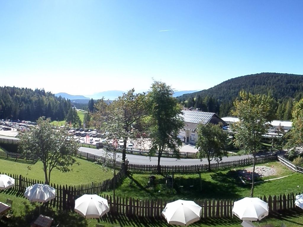 Blick vom Balkon