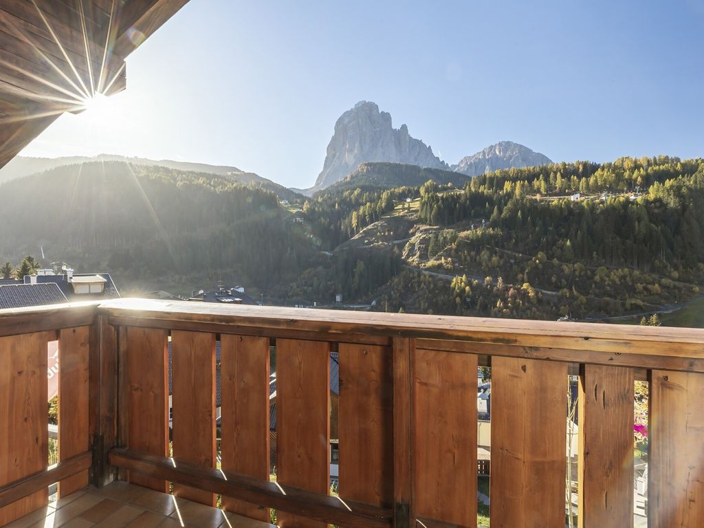 Panoramablick vom Balkon
