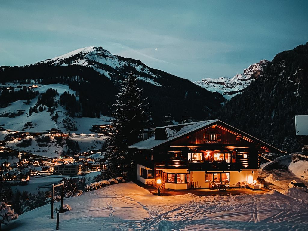 Chalet Pra Ronch an der Skipiste Saslong B