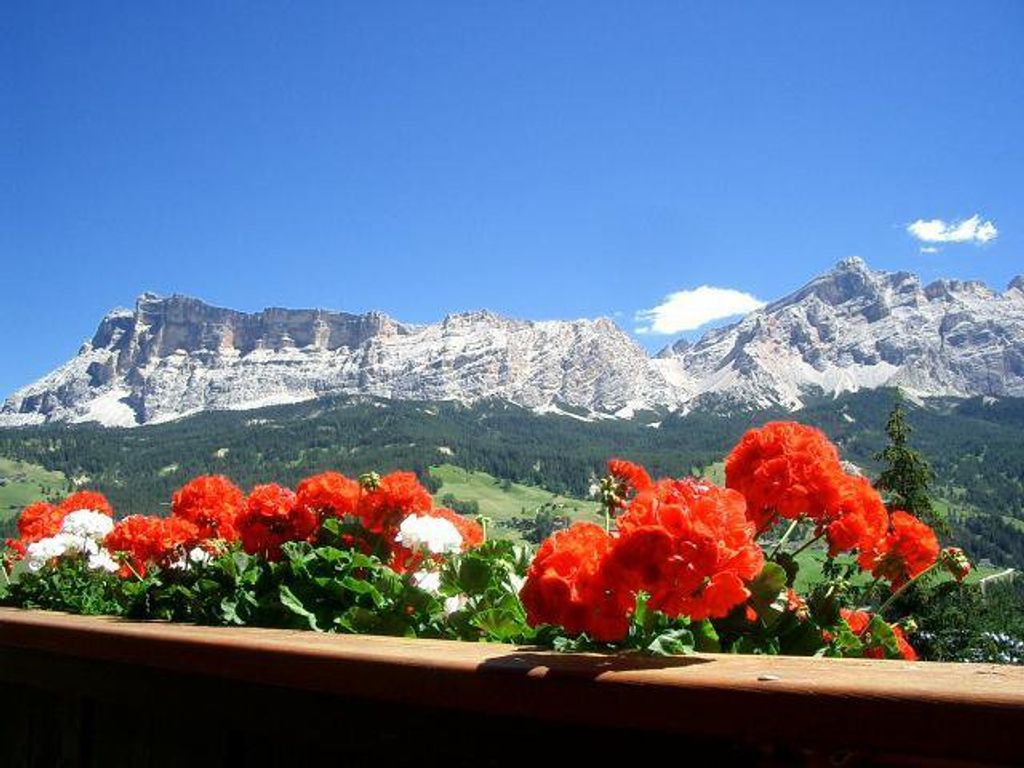 Blick vom Balkon