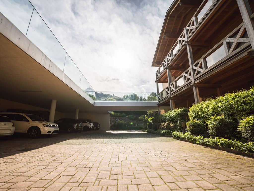 Die überdachte Garage