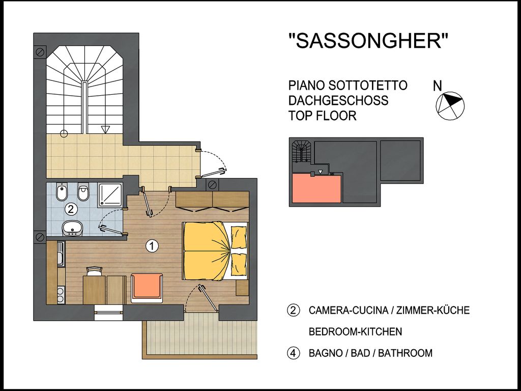 Übersicht Sassongher