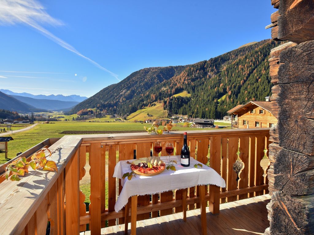 Aussicht vom Balkon